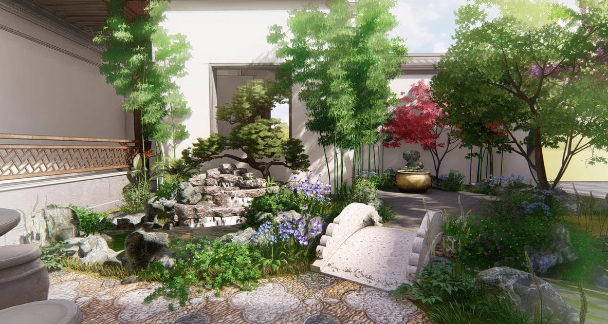 園林景觀設計方案的9種設計風格詳細介紹